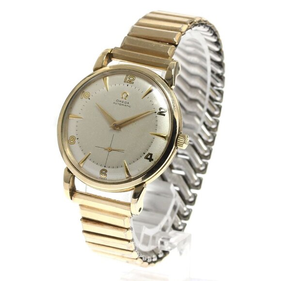 OMEGA vintage 2398-2 Cal.332 Harfloater Silver Dial Automatic Men's Watch - Picture 1 of 13